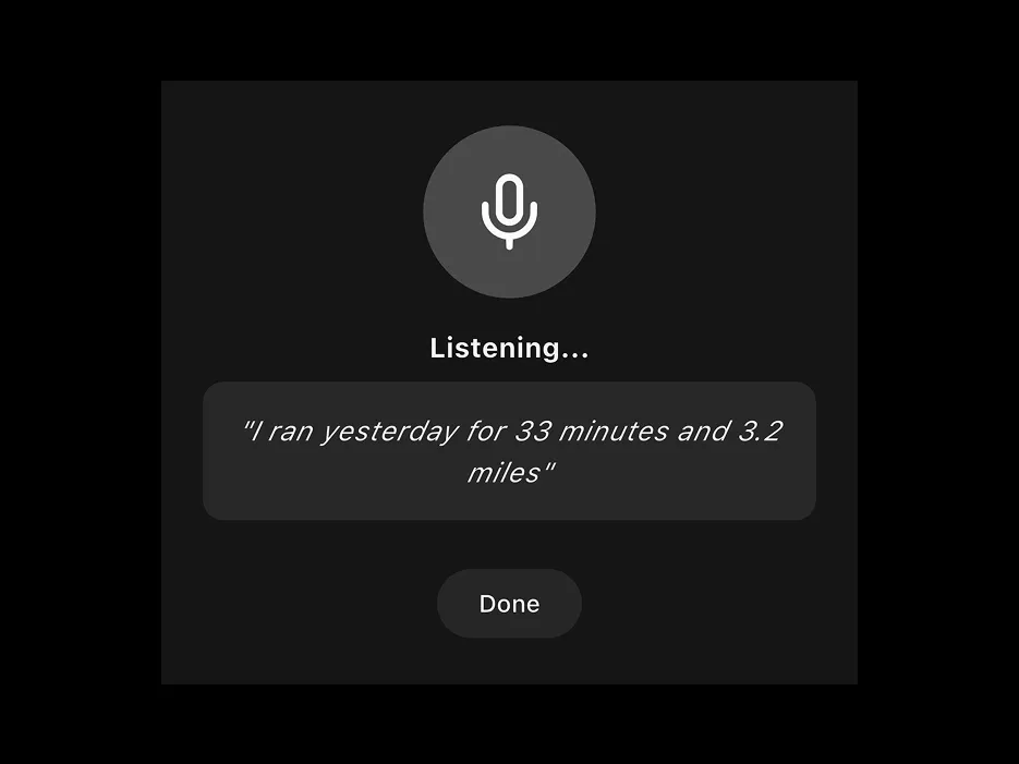 Voice Logging screenshot